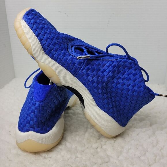 Air Jordan Future Gym Blue White Size 6.5 Sneaker Shoes Rare - Picture 6 of 10